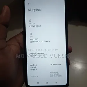 Xiaomi Redmi 10A 128 GB Black