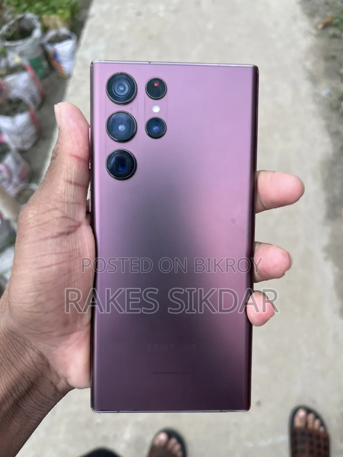New Samsung Galaxy S22 Ultra 256 GB Purple