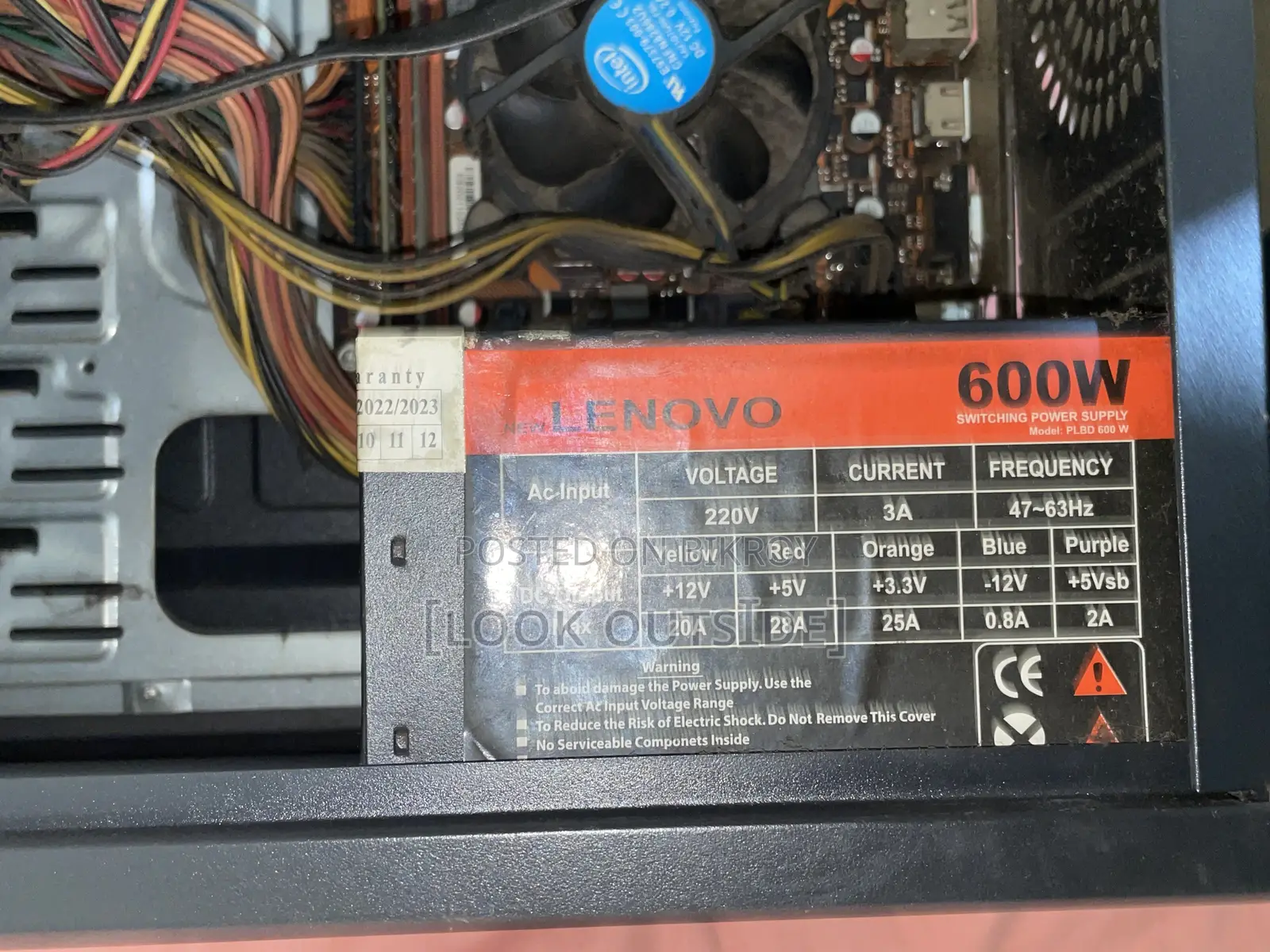 Desktop Computer 8GB Intel Core I3 SSD 512GB