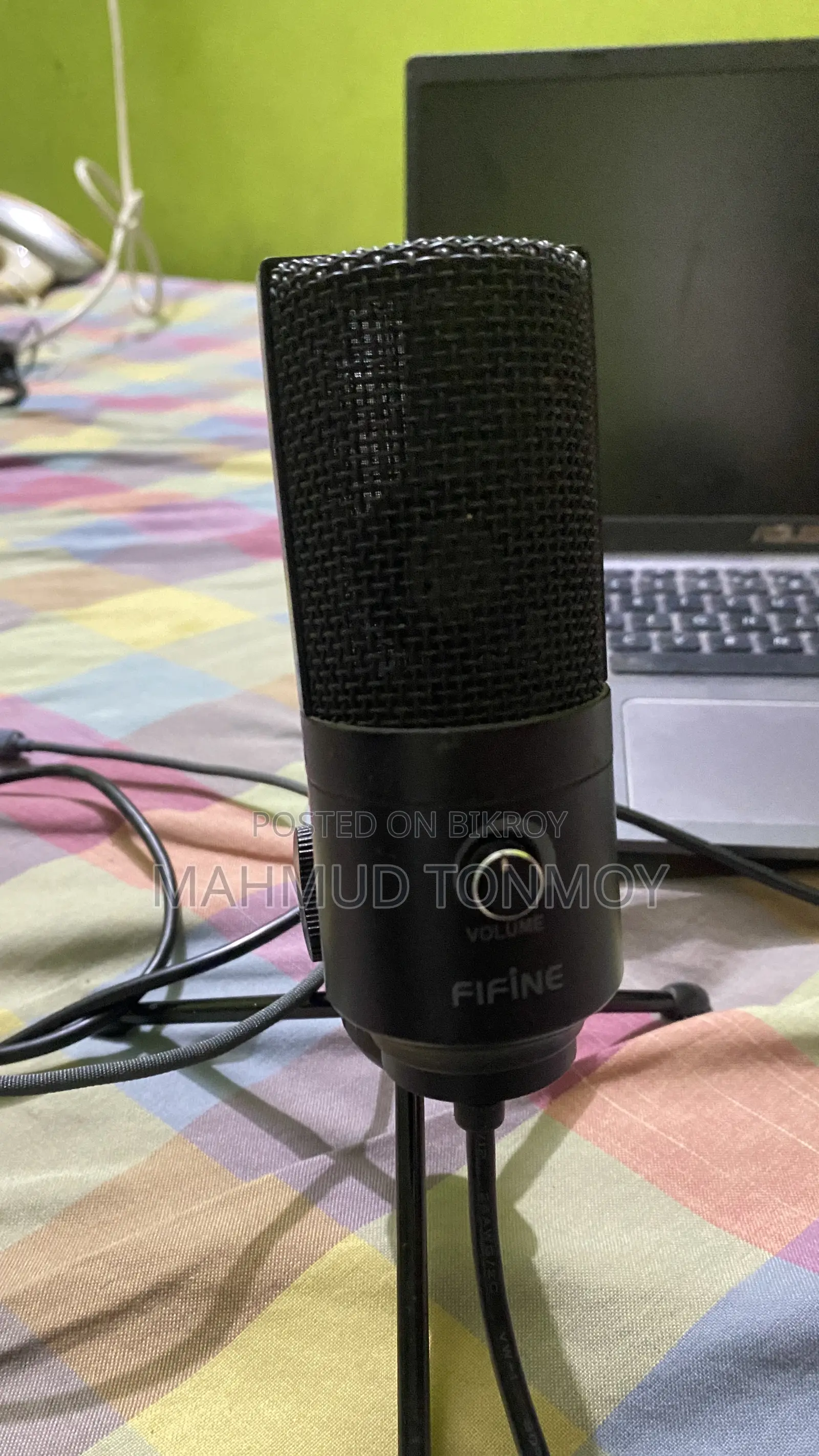 Fifine K669b Microphone | USB | Professional Recording