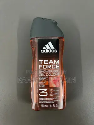 Imported, Spain, Adidas Team Force Shower Gel 250ml, 1000% Original