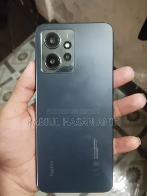 শাওমি রেডমি নোট ১২ ১২৮ জিবি ব্ল্যাক