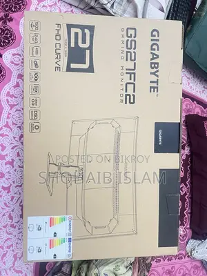 Gigabyte Curved Gaming Monitor Gs27fc2 240ghz 1ms GTG FHD