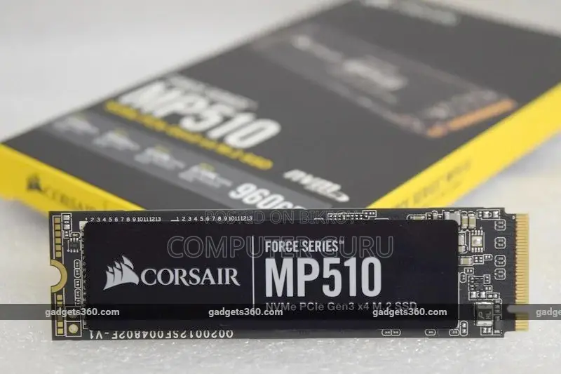 Corsair MP510 480GB NVMe PCIe Gen3 M.2 SSD
