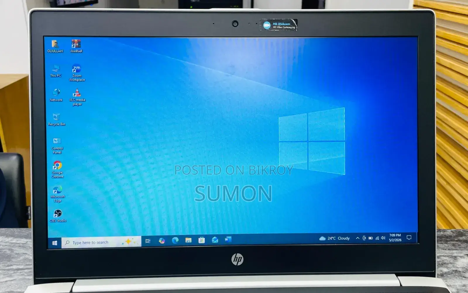 Laptop HP ProBook 450 G5 12GB Intel Core I5 SSD 512GB