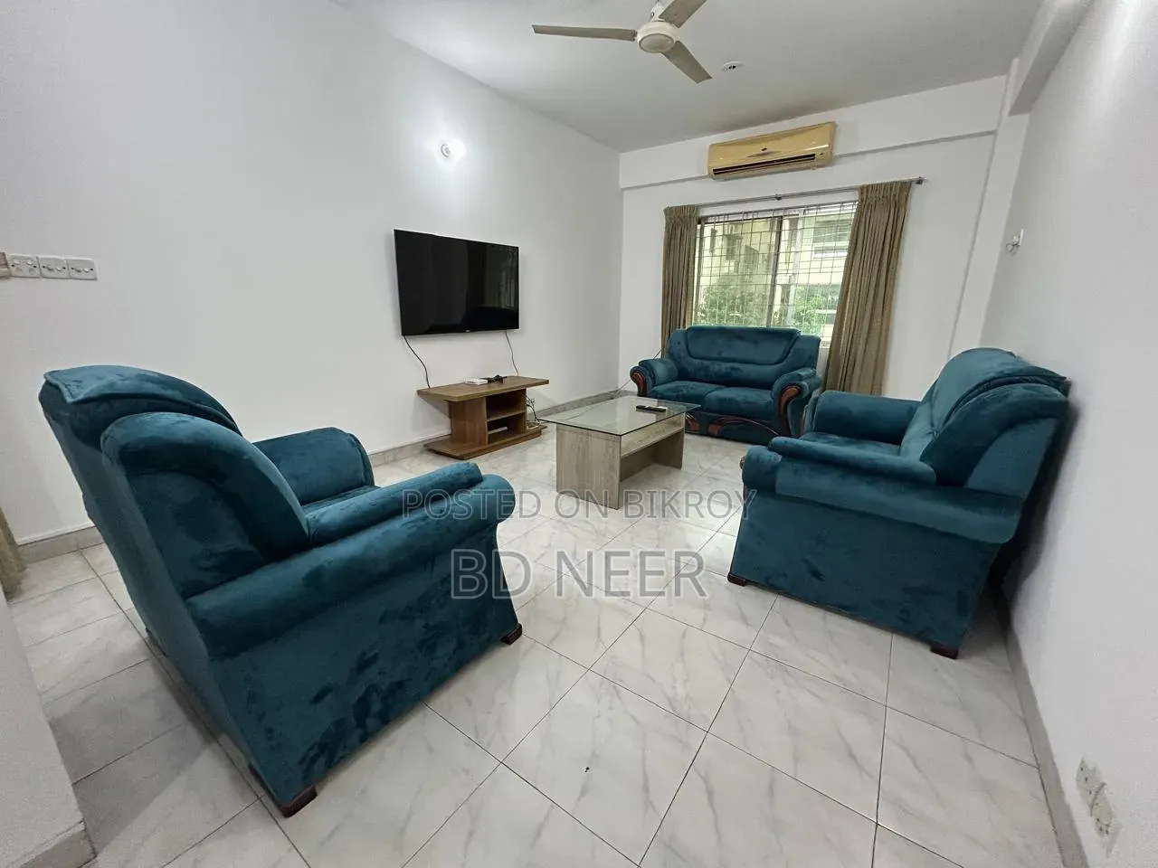 Furnished 3-bedroom Apartment in Gulshan for Rent