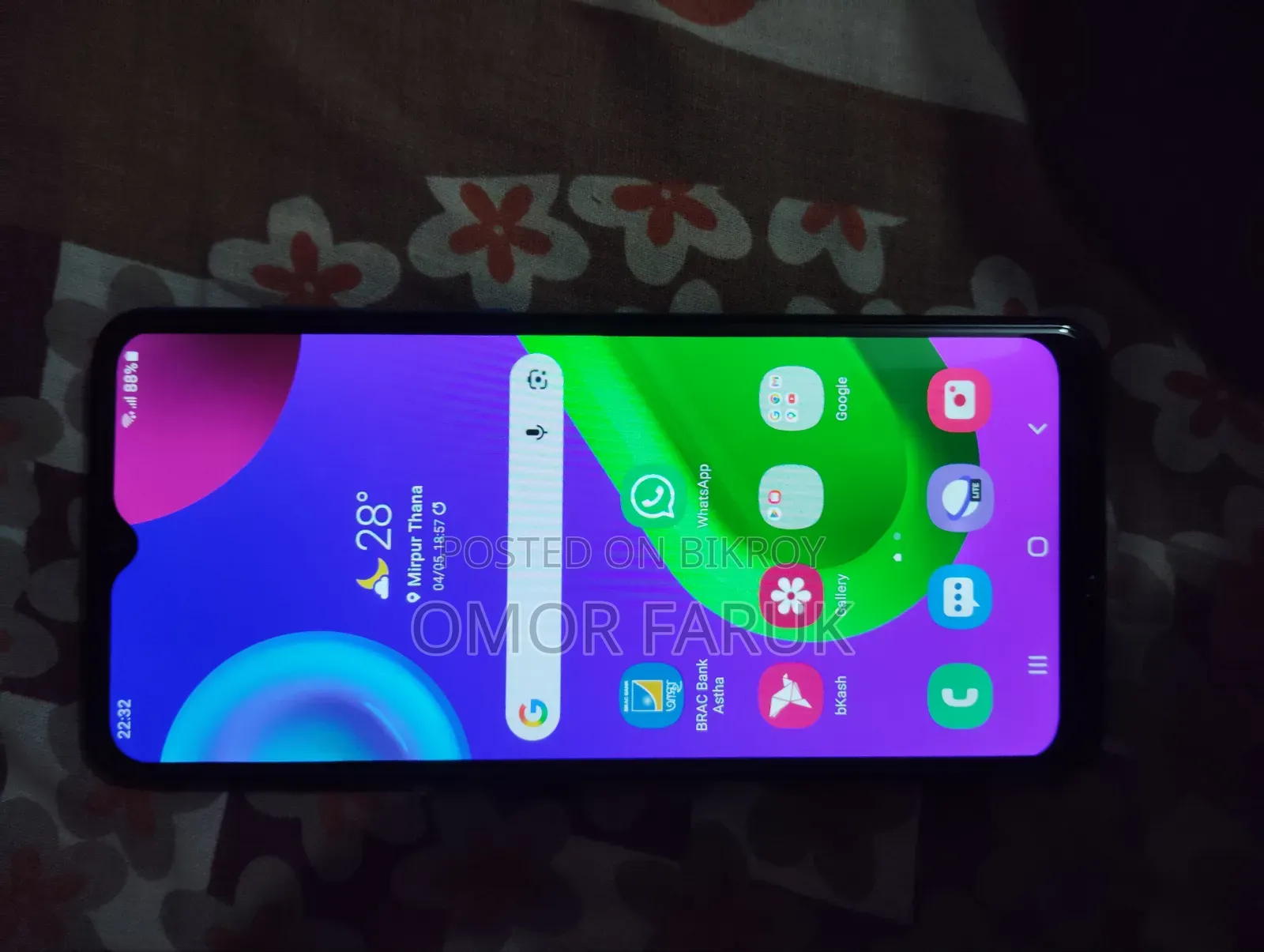 Samsung Galaxy M02 32 GB Blue