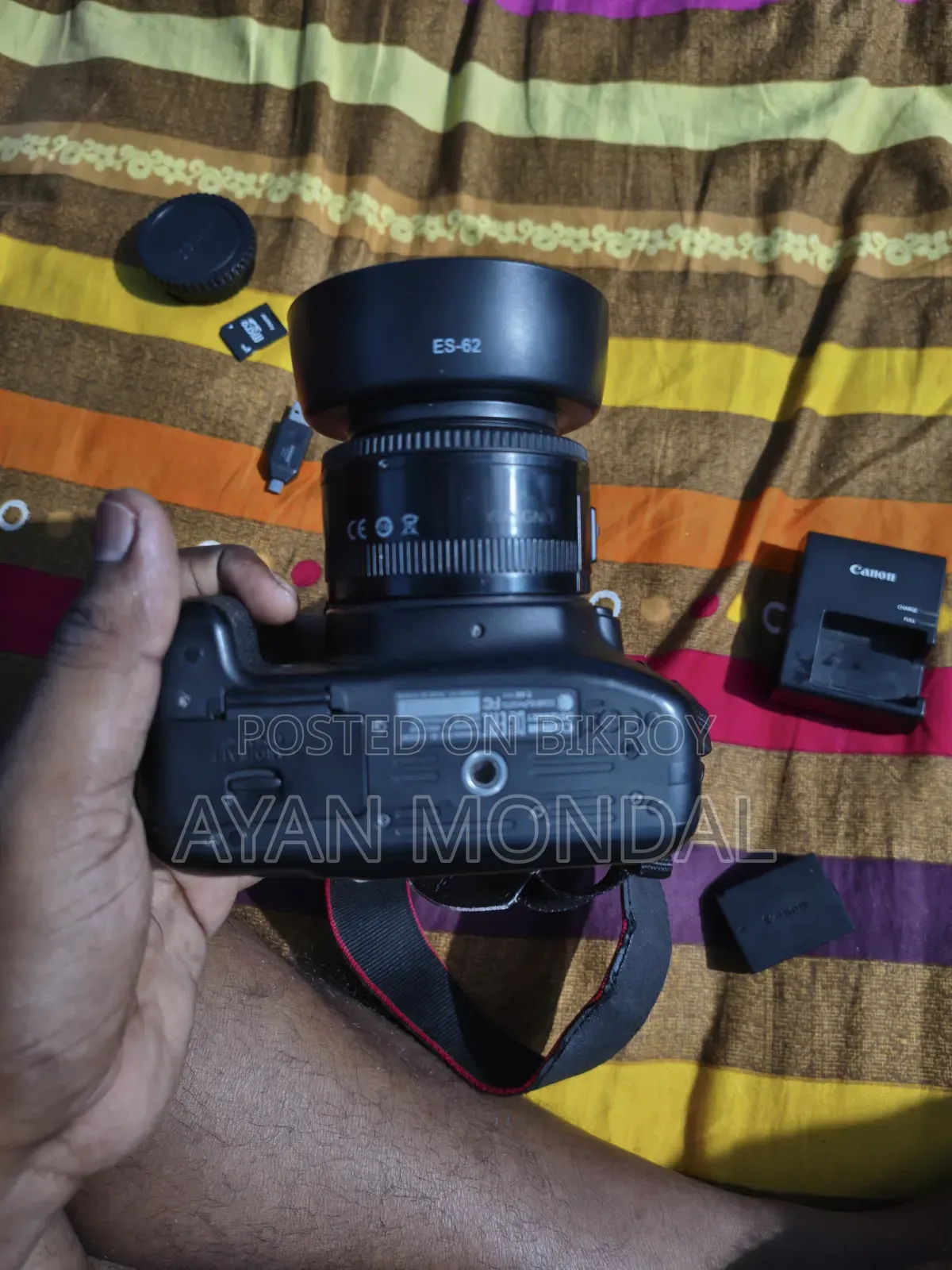 Canon 1300d With 50 Mm Lens