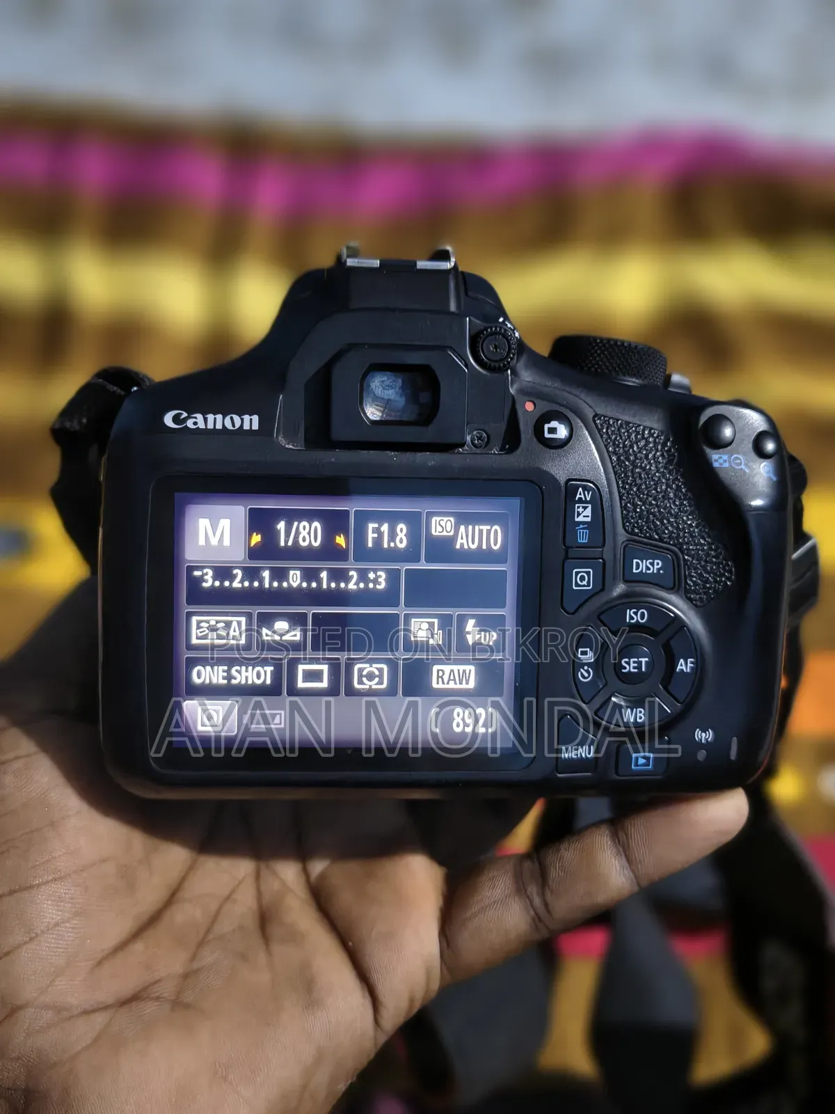 Canon 1300d With 50 Mm Lens