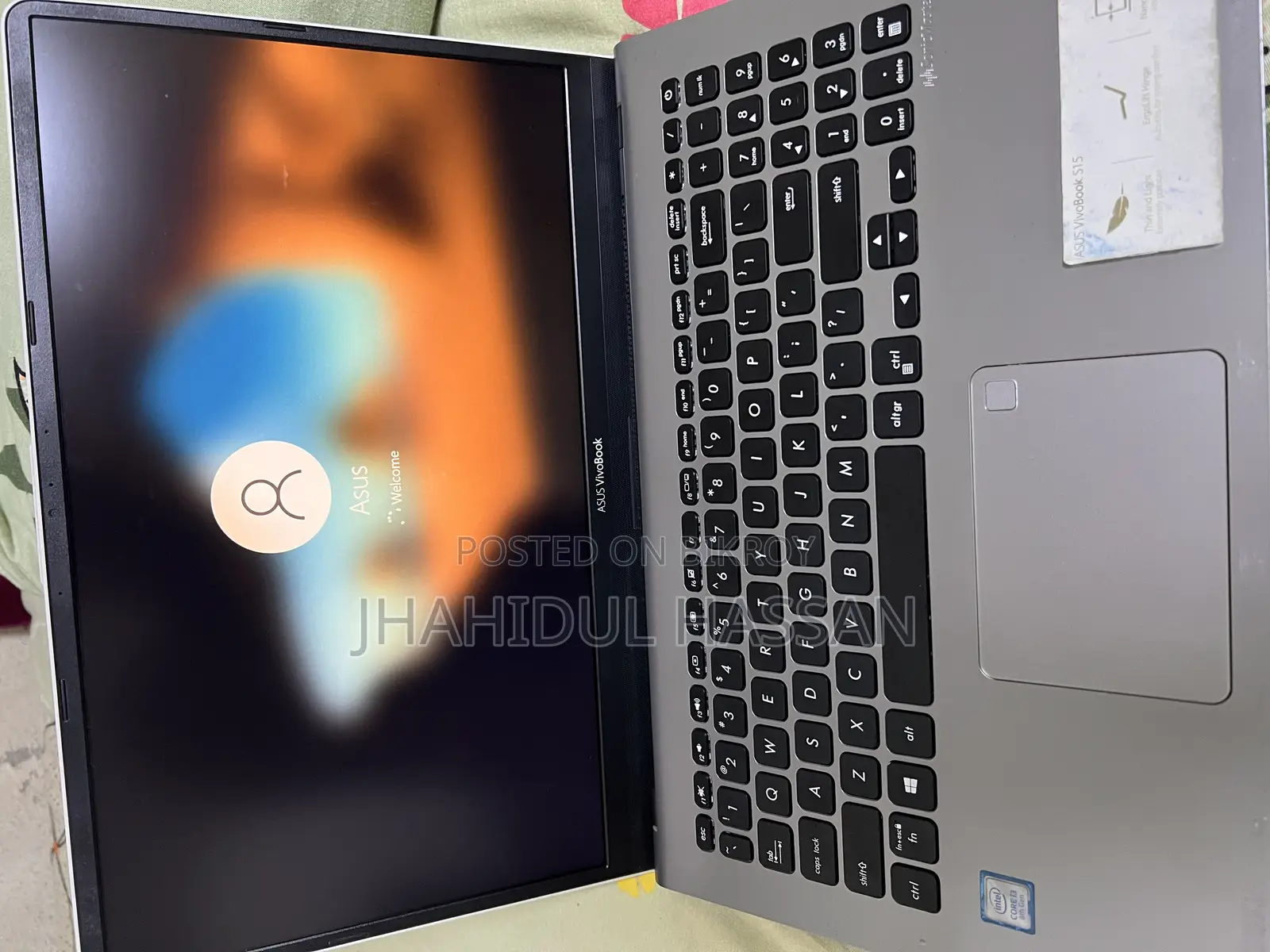 Laptop Asus VivoBook S15 S530UN 8GB Intel Core I3 SSD 256GB
