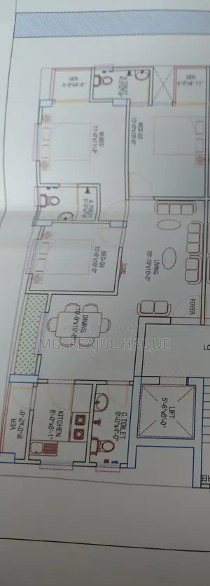 3-bedroom Apartment in Dhanmondi for Sale