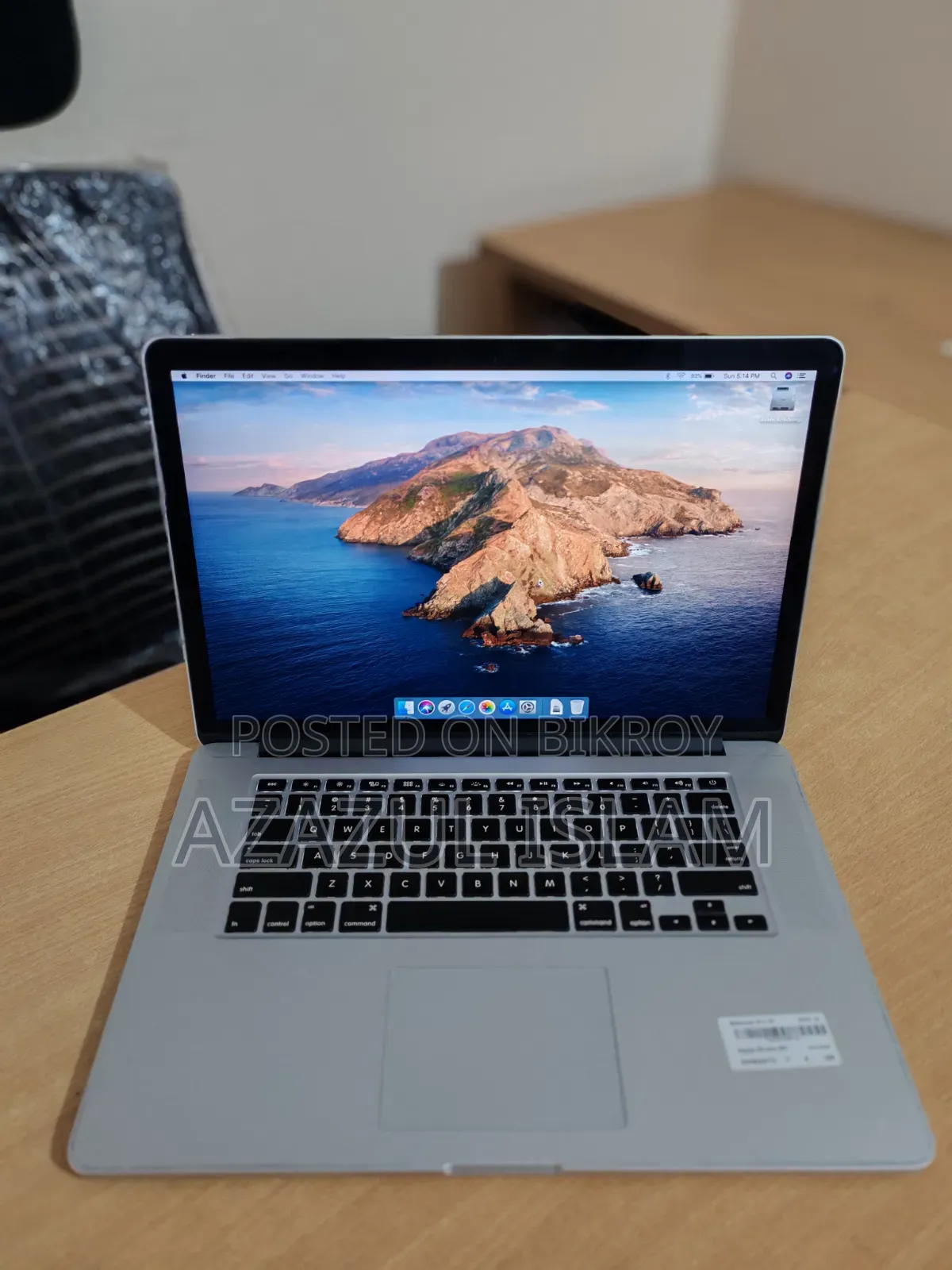 Laptop Apple MacBook Pro 2013 8GB Intel Core I7 SSD 512GB