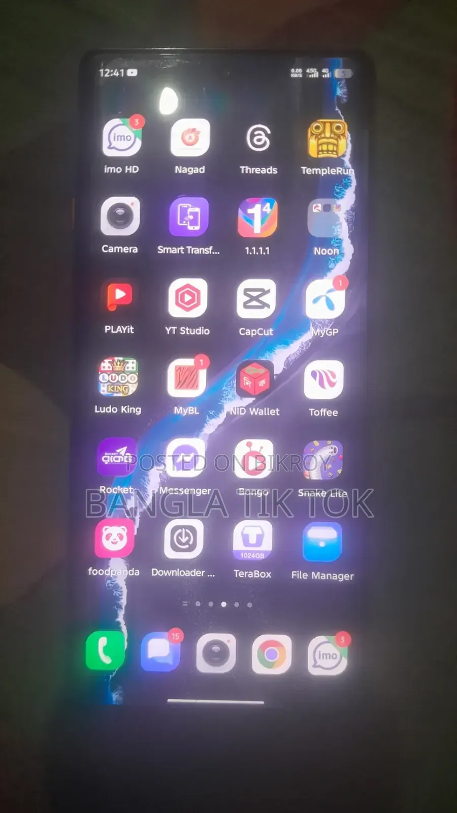 Tecno Camon 40 Pro 4G 256 GB Blue