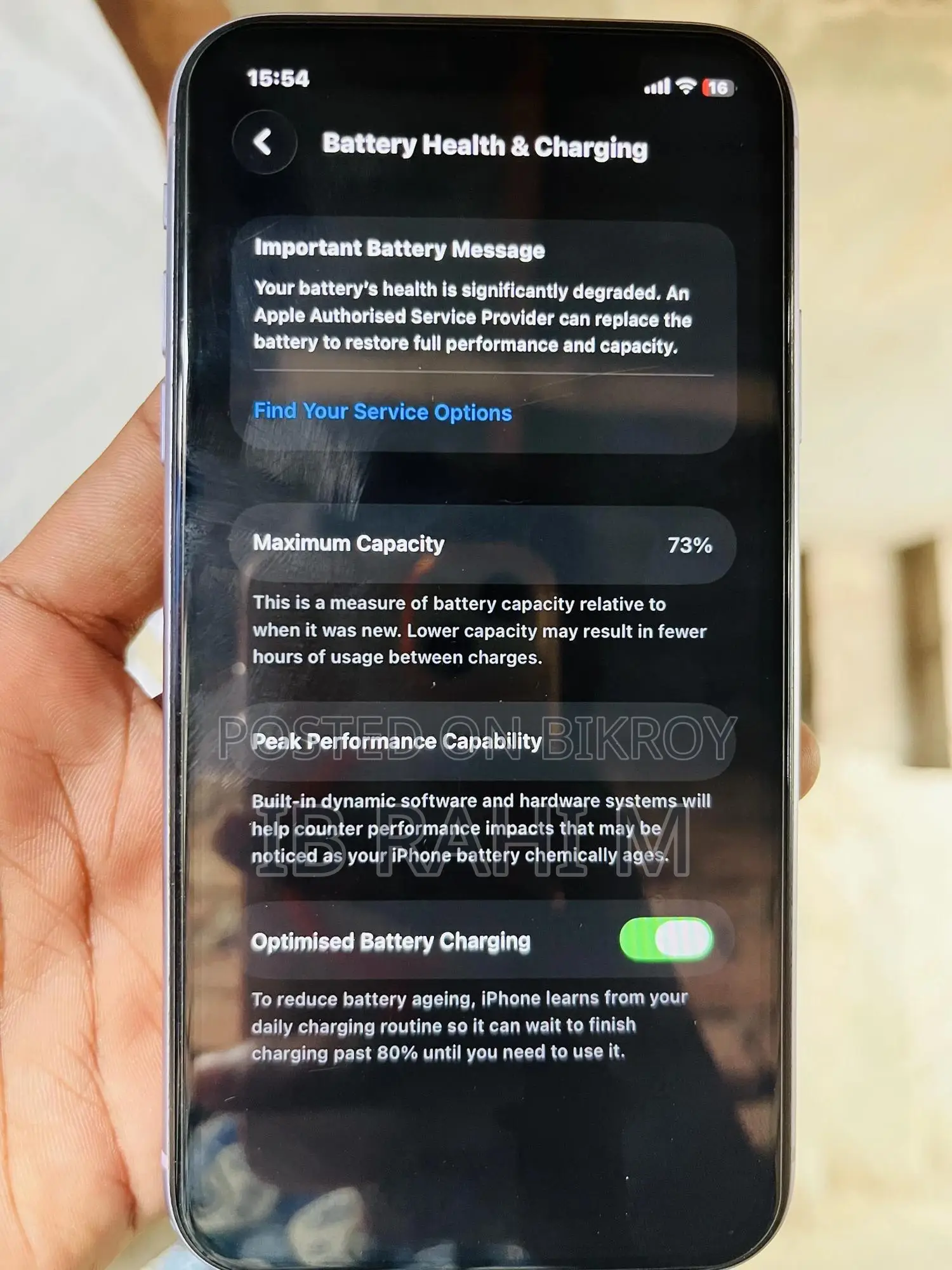 Apple iPhone 11 64 GB Purple