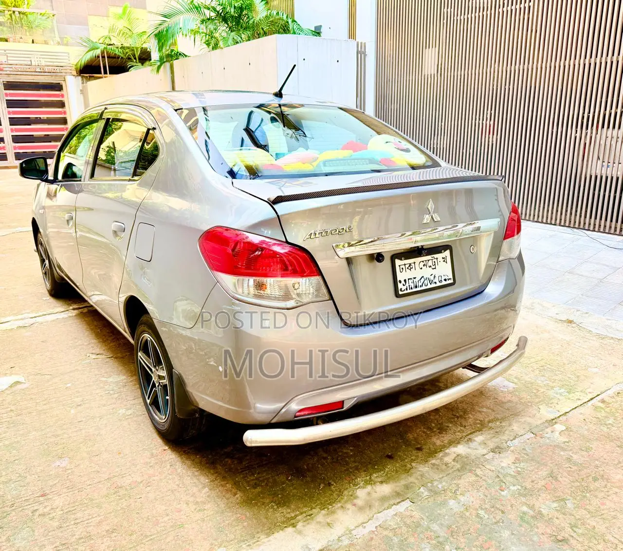 Mitsubishi Attrage 2017 Gray