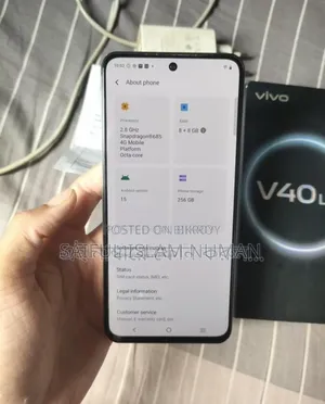 New Vivo V40 Lite 256 GB White
