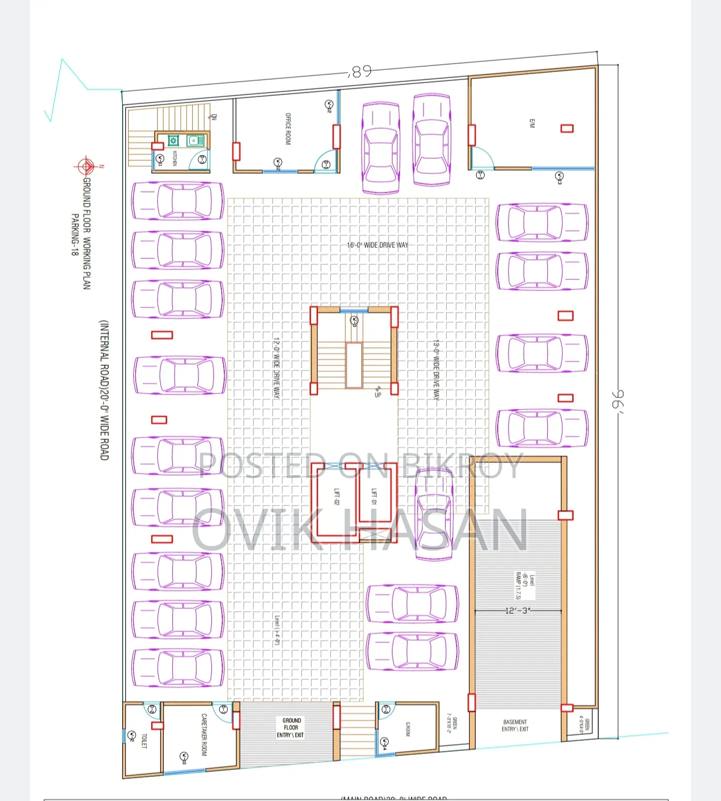 3bdrm Apartment in Bandhan Palace, Mirpur for Sale