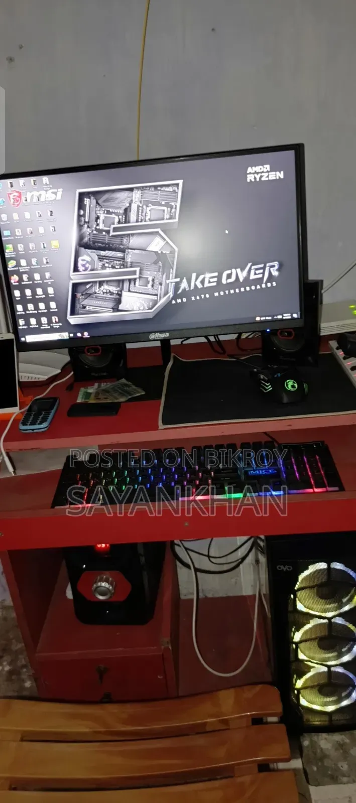 Desktop Computer MSI PRO 20EX 8GL 8GB AMD Ryzen 5 SSD 512GB