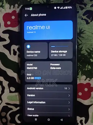 Realme C53 128 GB Black