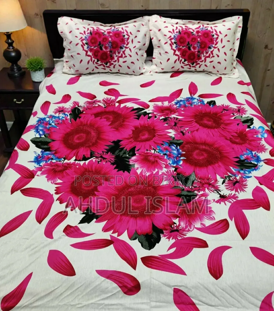 Panel Cotton Bed-Sheet