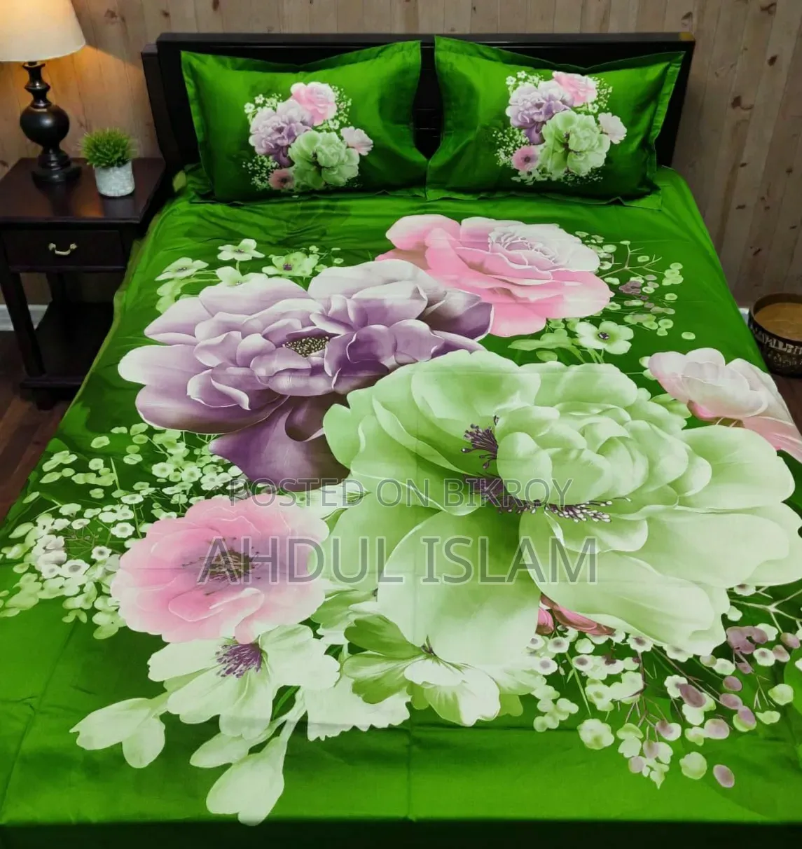 Panel Cotton Bed-Sheet