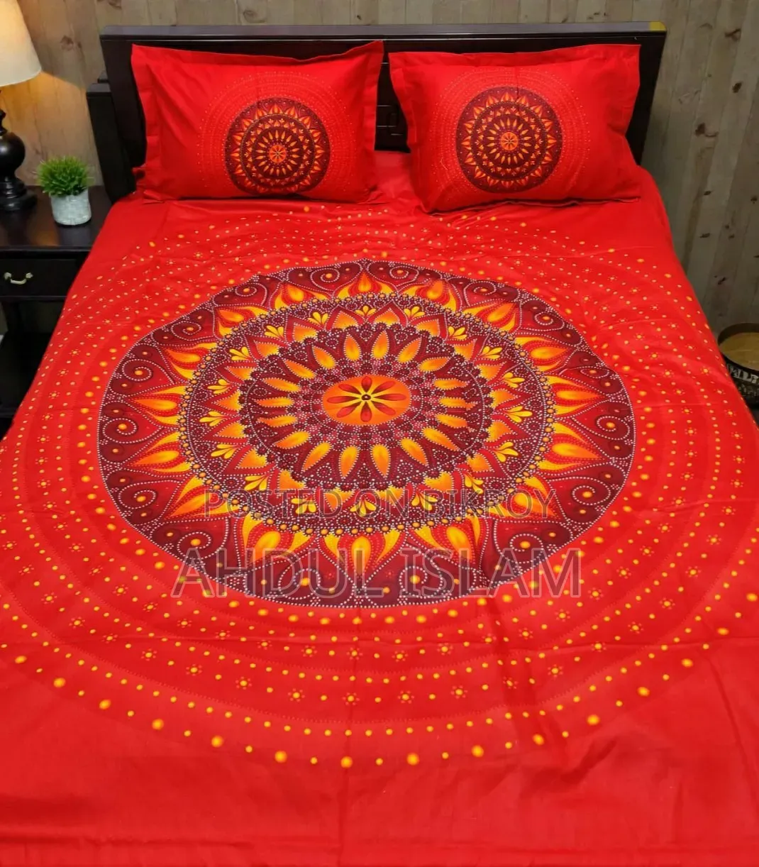 Panel Cotton Bed-Sheet