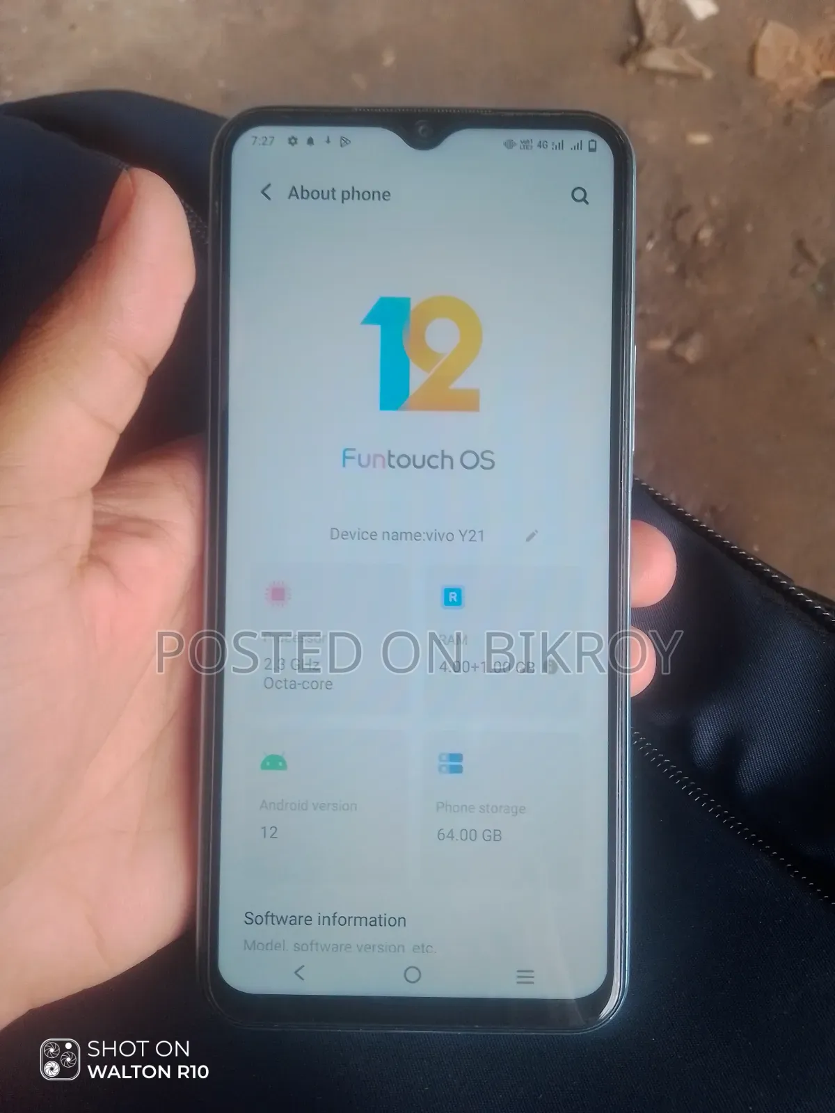 Vivo Y21 64 GB White