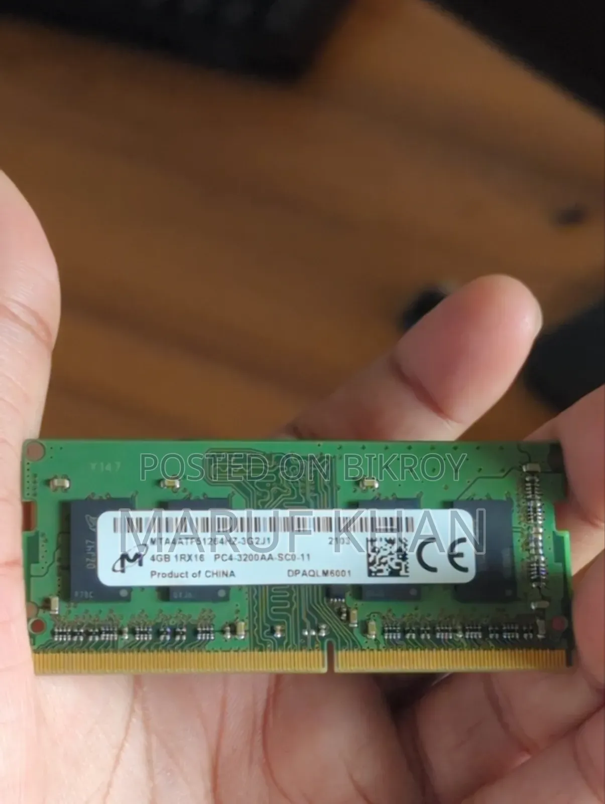 Sk Hynix 4gb Ddr4 3200 Mhz Laptop Ram