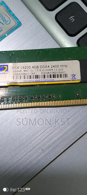 4GB DDR4 Dual Core 6th Gen
