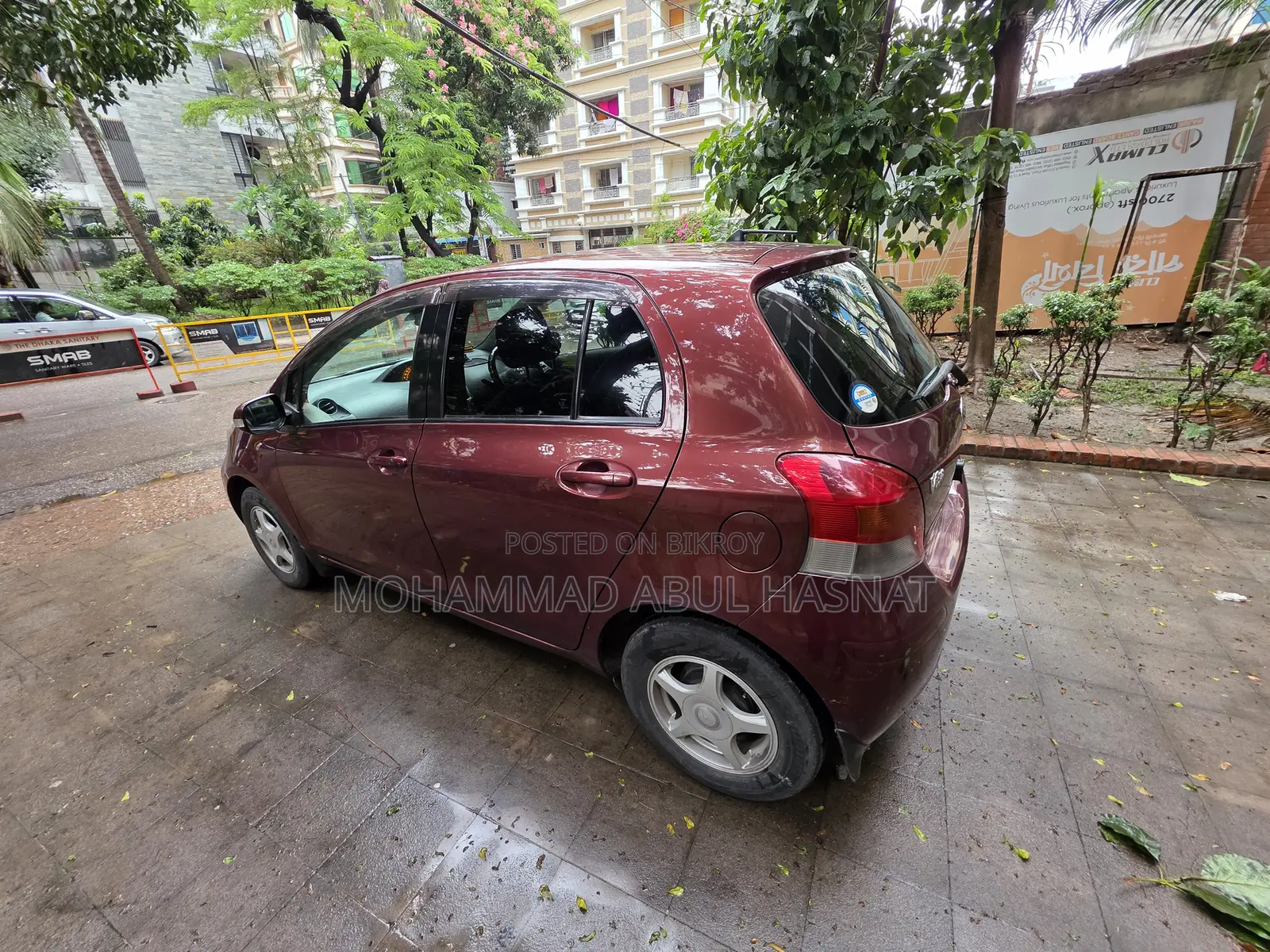 Toyota Vitz 2010 Burgundy
