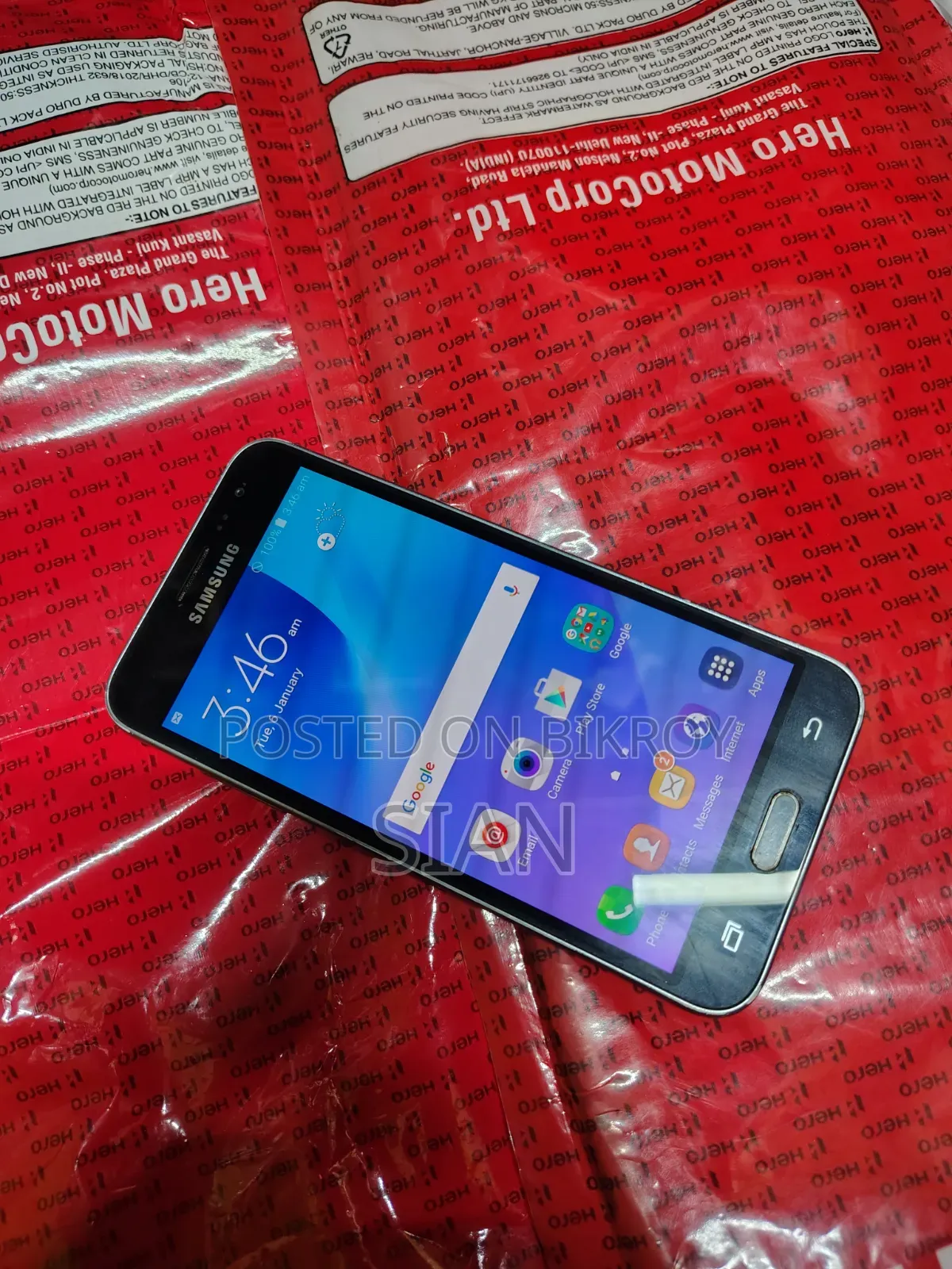 Samsung Galaxy J3 8 GB Black