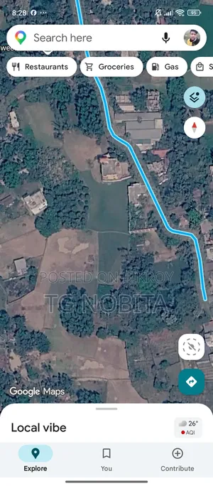 জয়দেবপুর দাক্ষিণখান ৩১ নং ওয়ার্ড এ জমির পরিমান ১ভিঘা ৫কাঠা