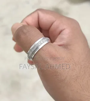 Rotatable S925 Hallmark Italian Silver Ring
