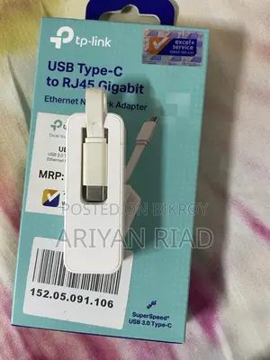 Usb Type-C to Rj45 Gigabit Ethernet Network Adapter