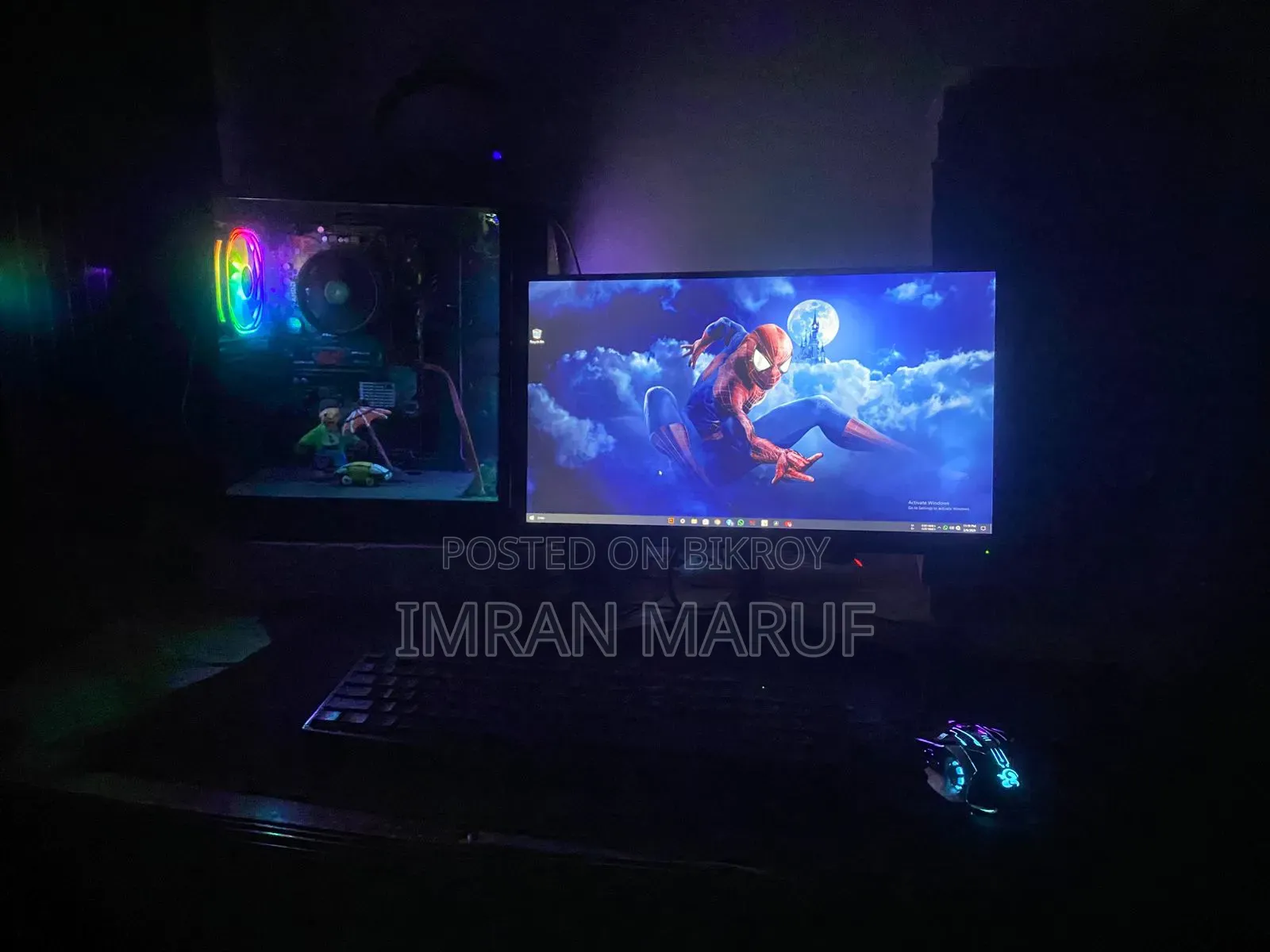 Desktop Computer MSI Pro 20 7M 8GB AMD Ryzen 5 HDD+SSD 512GB