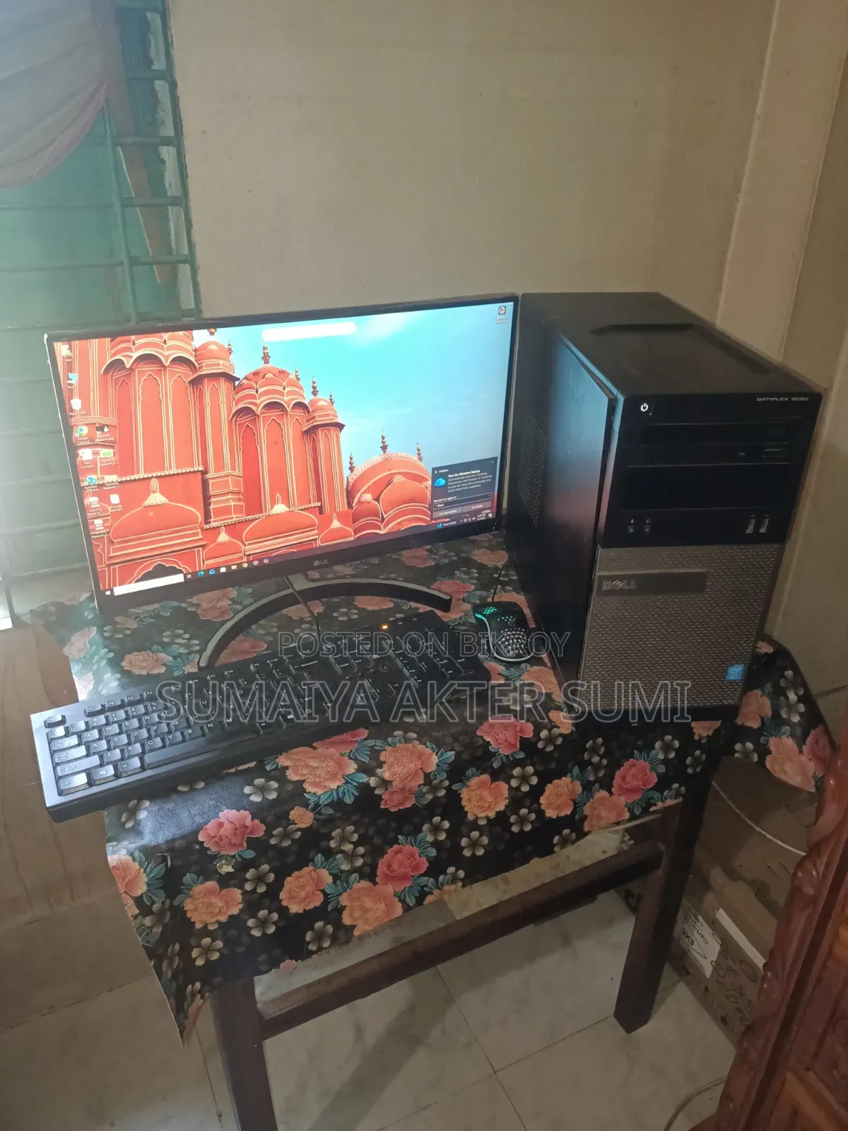 Desktop Computer Dell OptiPlex 3020 8GB Intel Core I3 SSD 256GB