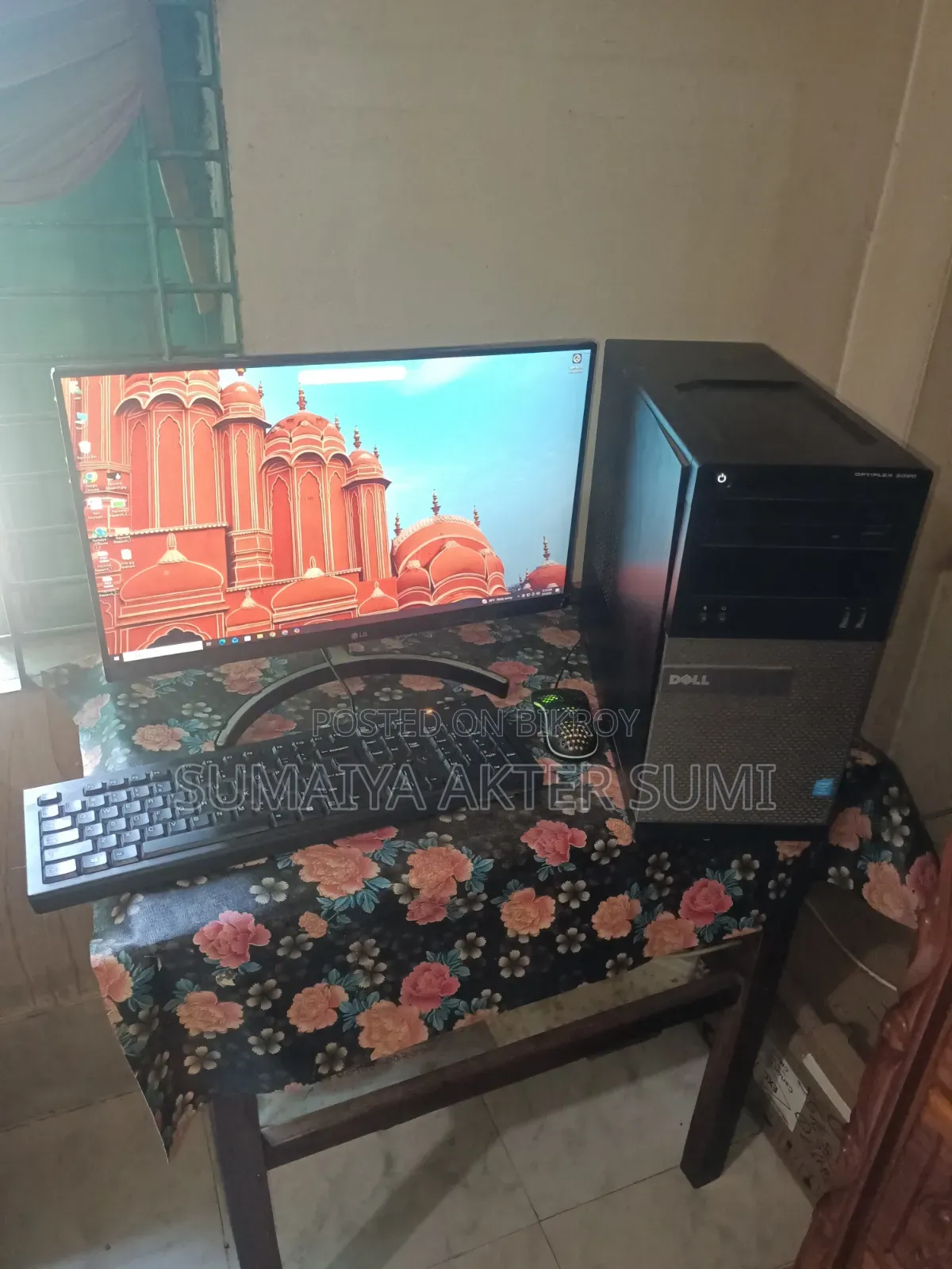 Desktop Computer Dell OptiPlex 3020 8GB Intel Core I3 SSD 256GB