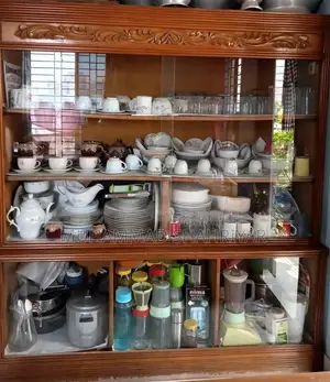Teak Wood Showcase