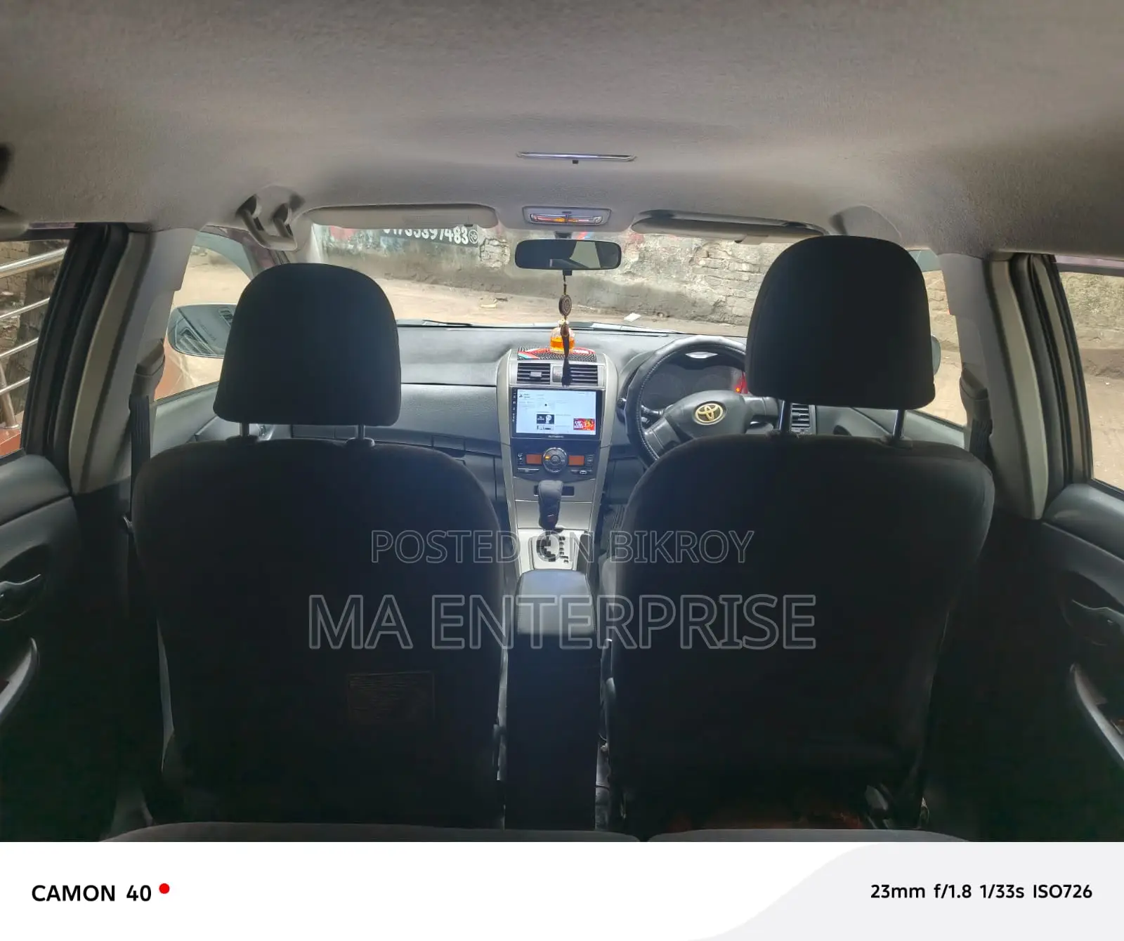 Toyota Corolla Fielder 2010 Gray