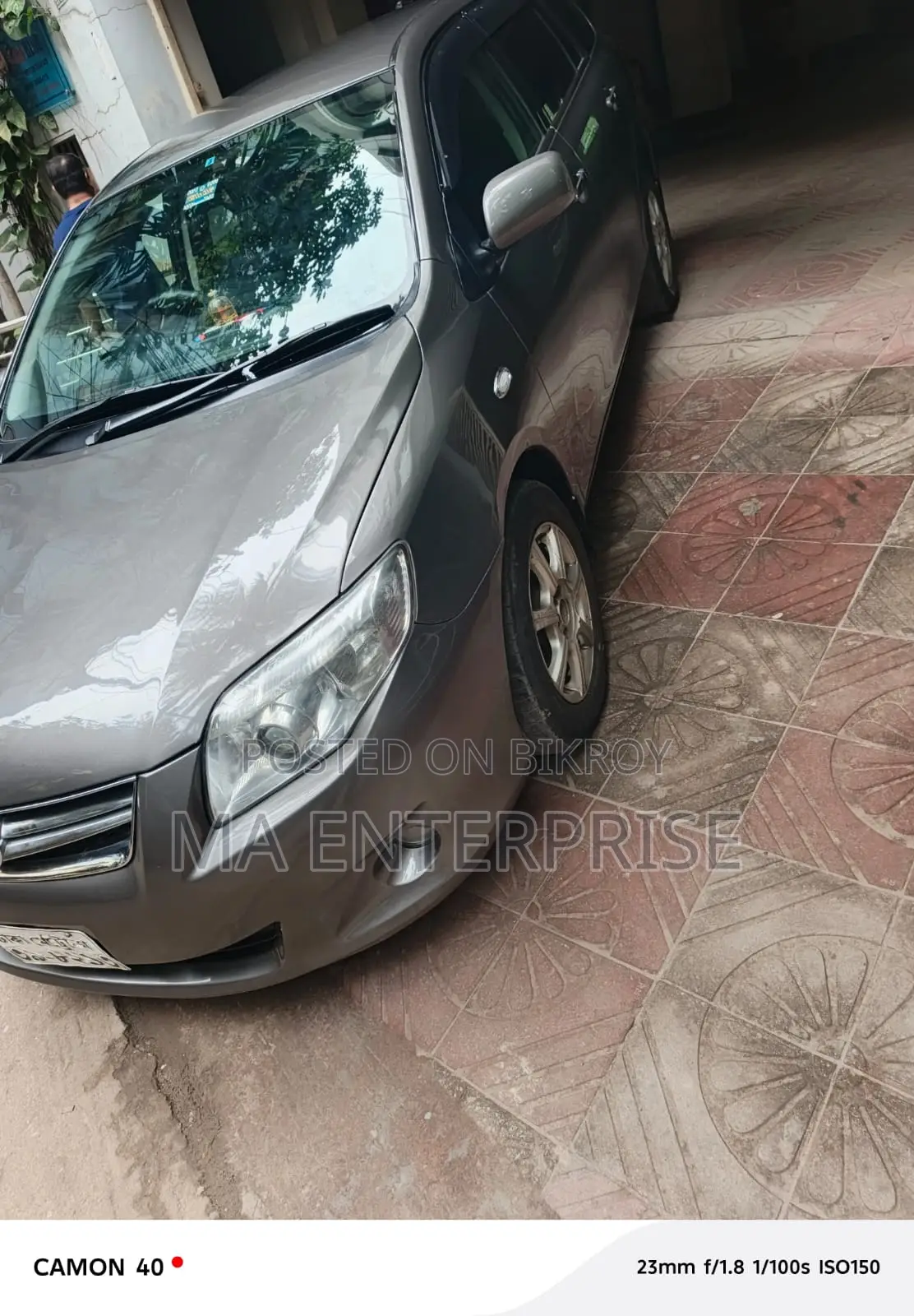 Toyota Corolla Fielder 2010 Gray