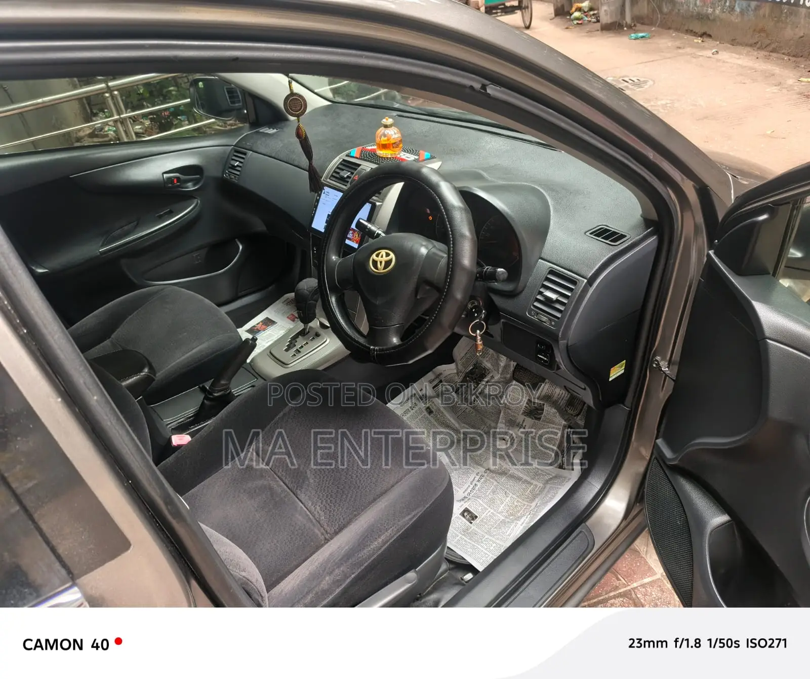 Toyota Corolla Fielder 2010 Gray