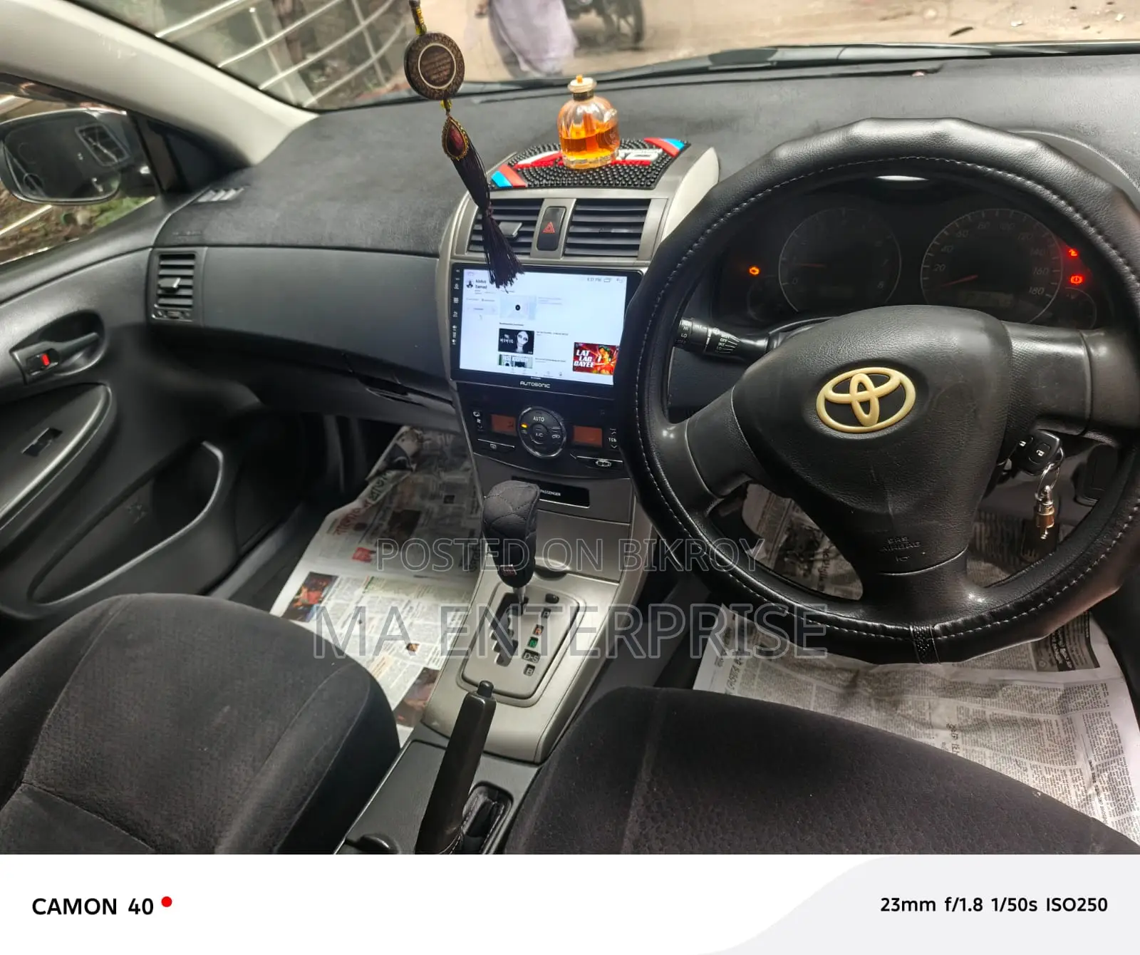 Toyota Corolla Fielder 2010 Gray