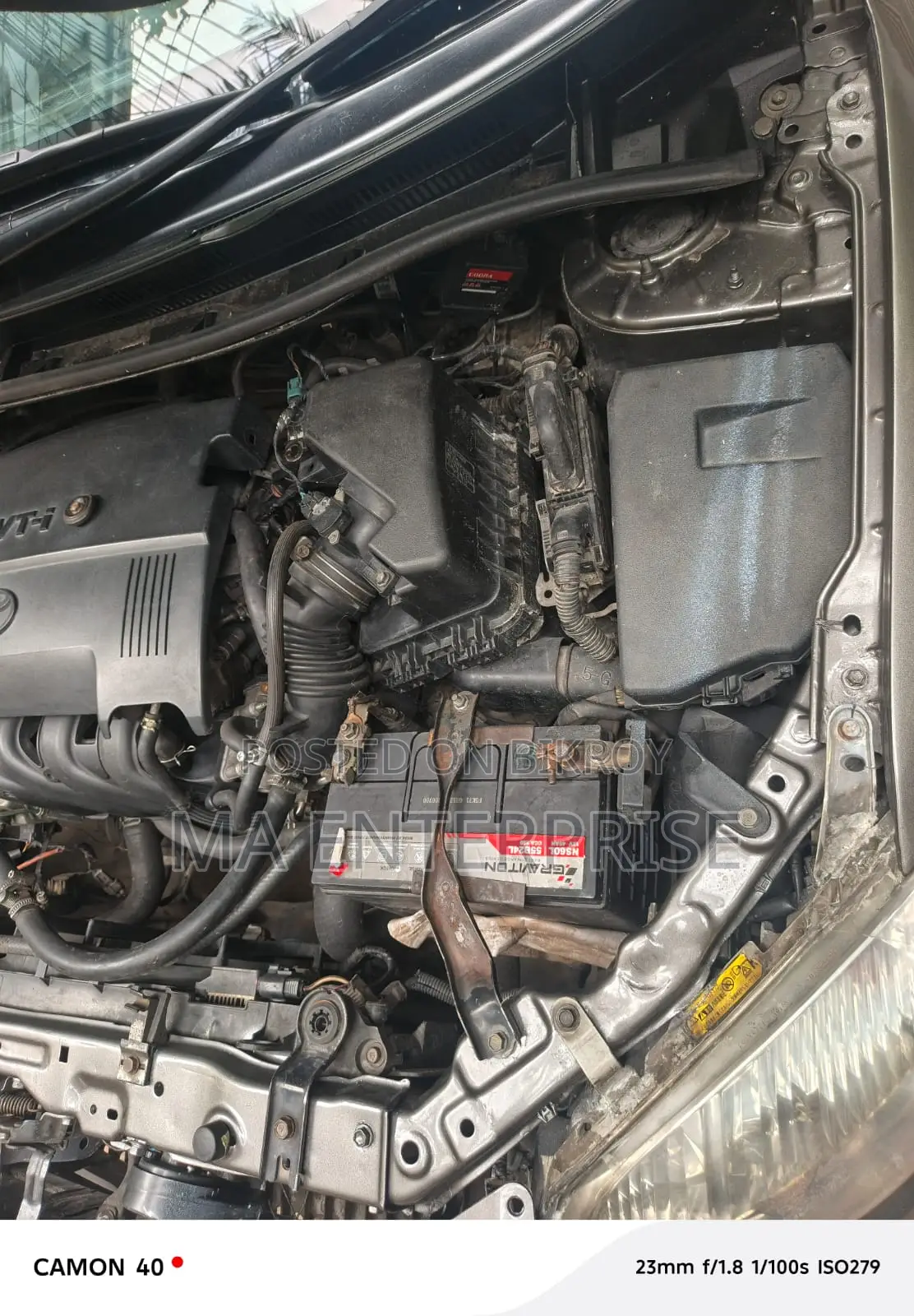 Toyota Corolla Fielder 2010 Gray