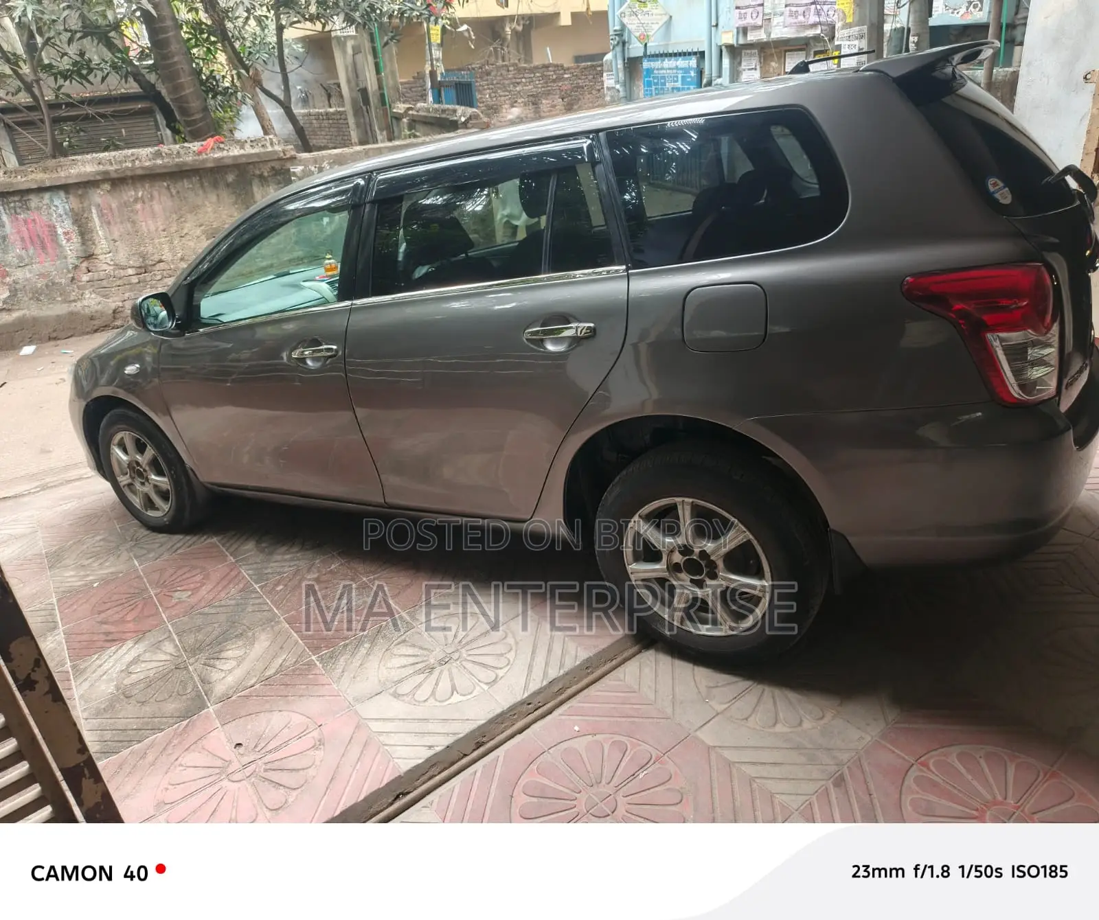 Toyota Corolla Fielder 2010 Gray