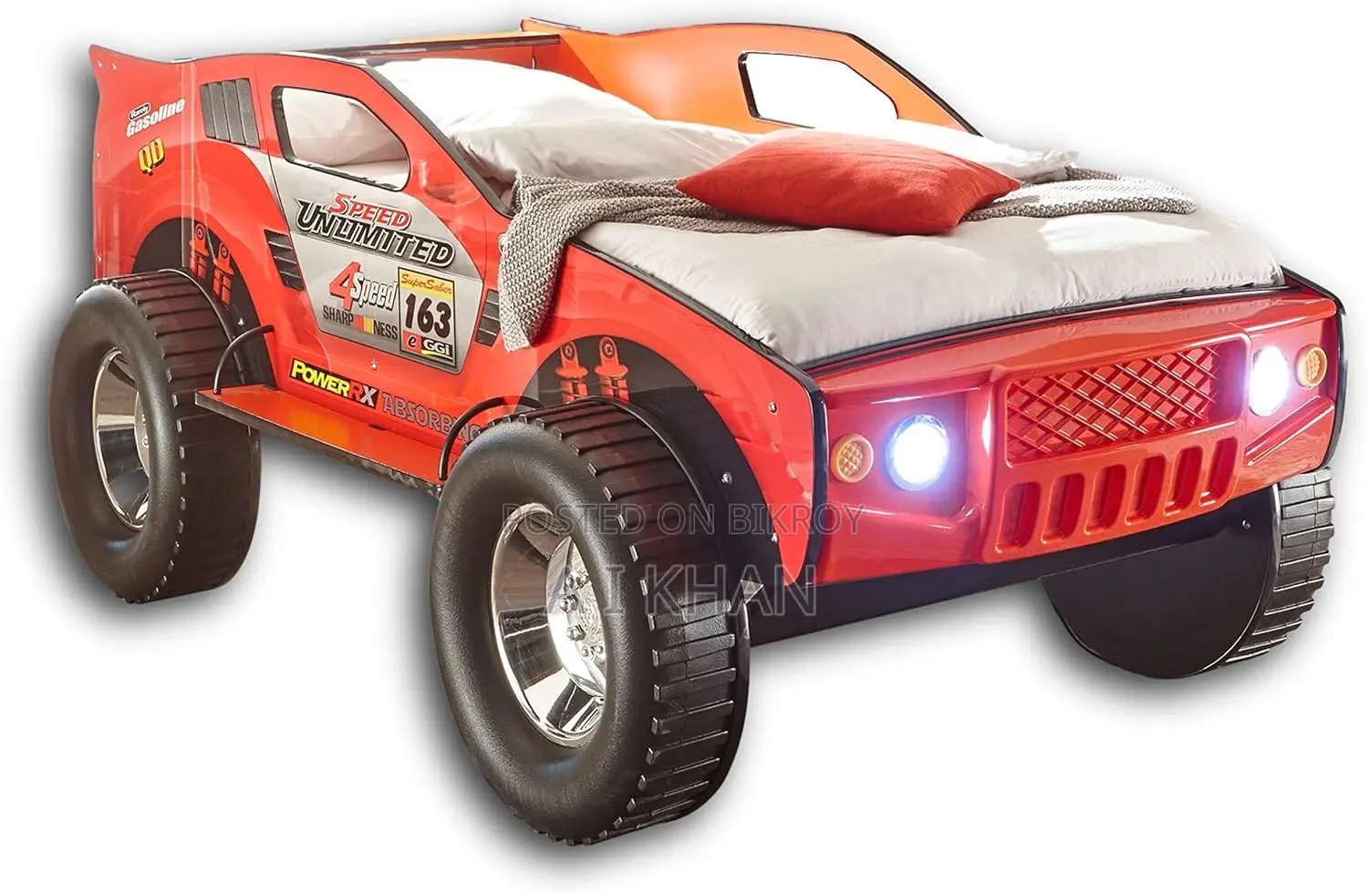 Imported Kids Car Bed With Mattress Toshok | Excellent Condition