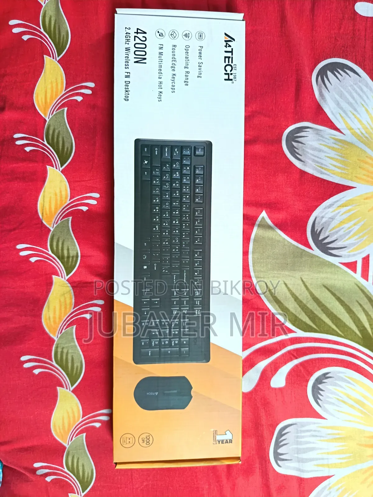 Wireless Keyboard Mouse Combo