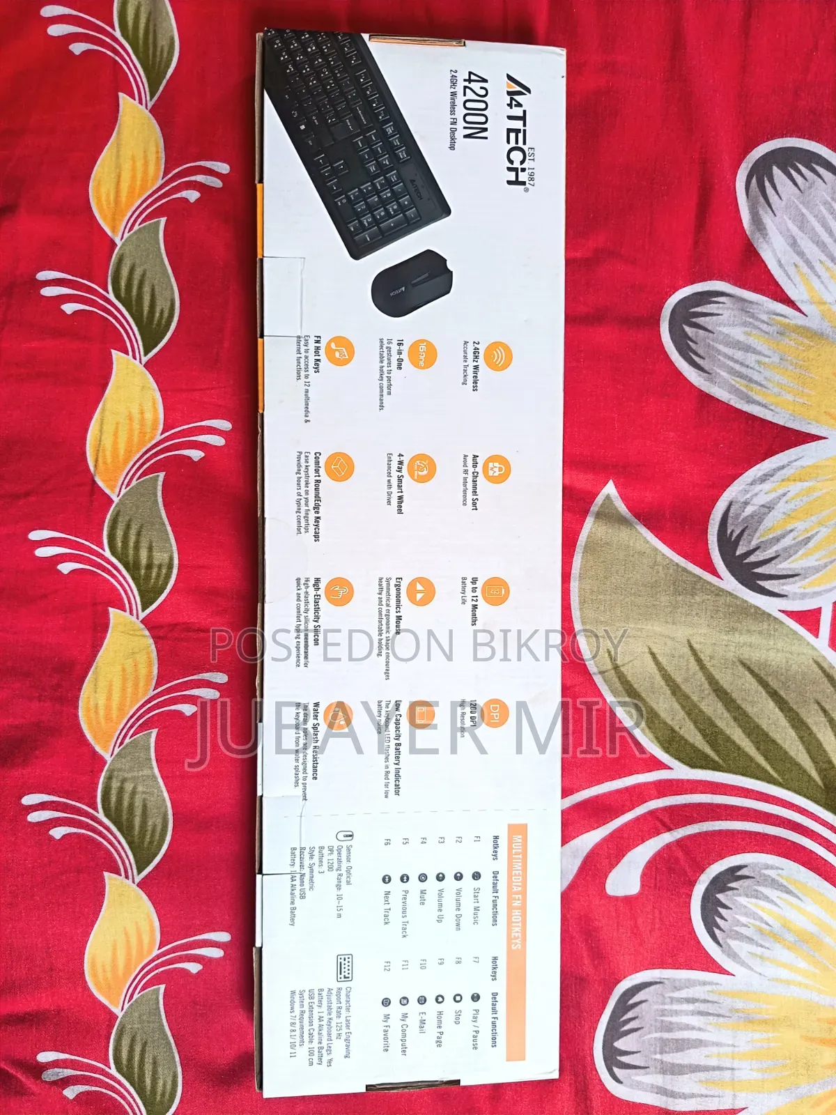 Wireless Keyboard Mouse Combo