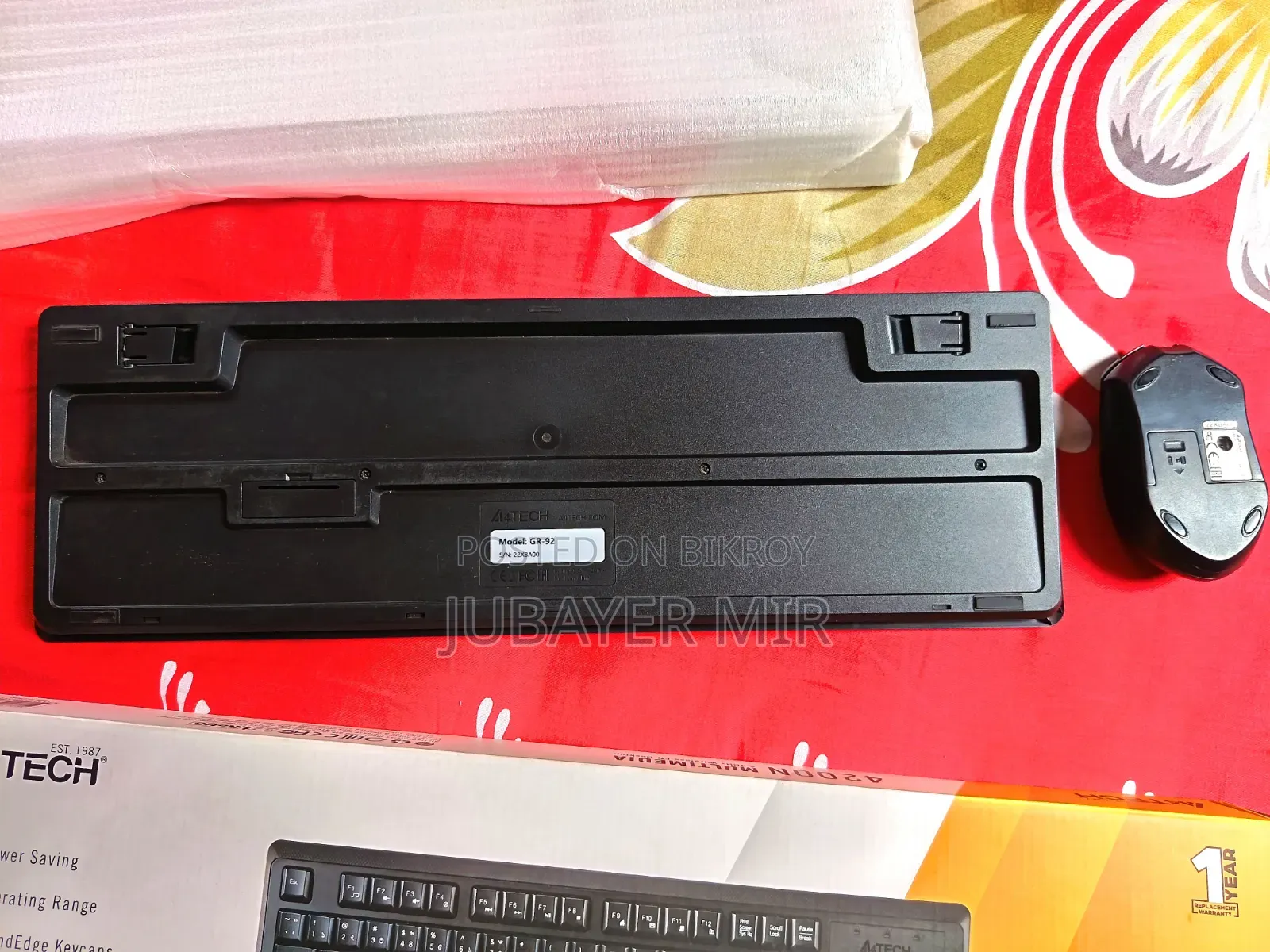 Wireless Keyboard Mouse Combo
