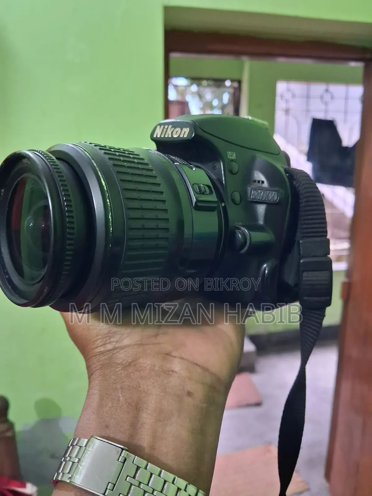 Nikon 3100. Lens 18-55. Charger, Battery, 4GB Memory
