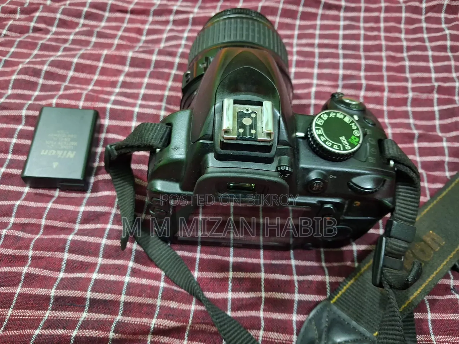 Nikon 3100. Lens 18-55. Charger, Battery, 4GB Memory